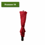 Nummer 54: Rode paraplu