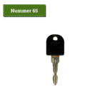 Een enkele Zwarte AXA sleutel