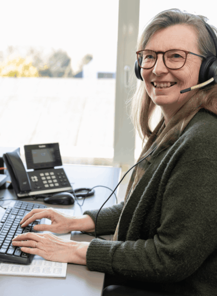 Klantenservice medewerker linksom