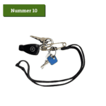 sleutelbos met keycord en mercedes autosleutel