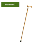 houten wandelstok